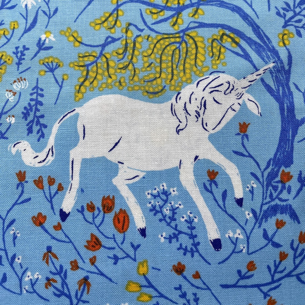 Unicorns, Cats, Flowers, Mixed Lot 100% Cotton Fabric, Quilt Sew, Craft 4-1/2 Yd - Picture 3 of 13